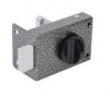 Замок накладной Омега ЗН - 1 (сереб) унив, пр риг, 4 англ кл-ве рт З3731