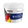 Краска акриловая влагостойкая интерьерная White-X FARBITEX PROFI база A супер белая 3 кг