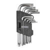 Набор БИБЕР инбусовых TORX ключей CRV 1.5-10мм (набор 9шт) (10 60) 90506