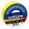 Изолента ПВХ желтая 19мм 20м Safeline