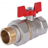 Кран шаровой с американкой 1 ВН НР, руч.бабочка ROMMER RBV-0005-2510225