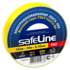 Изолента ПВХ желтая 15мм 20м Safeline