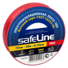 Изолента ПВХ красная 15мм 20м Safeline