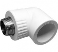 Угольник соед. ПП D25-90гр. MeerPlast